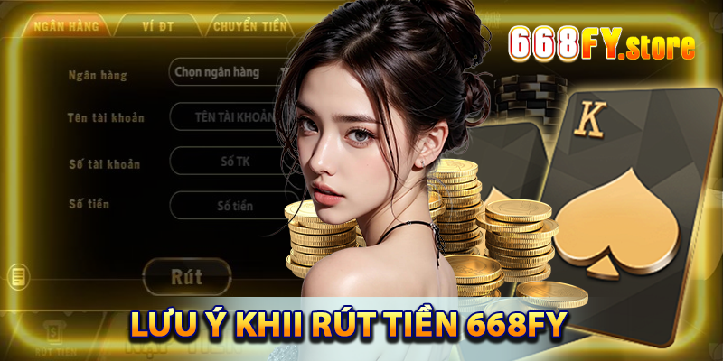 Các lưu ý khi rút tiền 668FY để tránh rủi ro